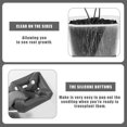 thumbnail image 3 of 20Pcs Plastic Nursery Pots, Silicone Thicken Square Seeding Pot Container Reusable Mini Planter Set With Drainage Holes, Transplanting Pots For Garden Yard, 3 of 8