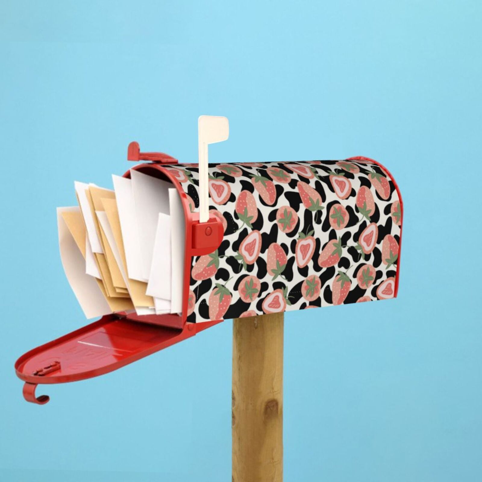 Kdxio Magnetic Mailbox Cover 21x18 in Mailbox Cover Outdoor Decoration Holiday Mailbox Covers for Home Garden Yard-21x18 in
