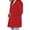 Red Wool Blend Coat for Men, variant on HOOMEUMY Mens Wool Blend Coat Double Breasted Design Casual Workout Long Sleeve Clothes Fashion 2025 Trendy Classic Solid Coat Front Open Jacket Black XL
