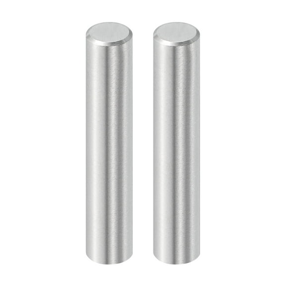 2 Pcs 3/8x1-1/2" Dowel Pins, Bearing Steel Cylindrical Dowel Pins Shelf Support Peg Pin Rod Fasten Elements Metal Shelf Pegs