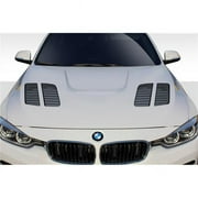 Duraflex 114207 GTR Hood for 2012-2018 BMW 3 Series F30 & 2014-2018 4 Series F32, Signature Black