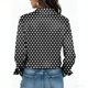 thumbnail image 5 of Camisetas de Manga Larga para las Mujeres Impreso Casual Suelto Cardigan Poliéster Longitud Regular de las Mujeres Larga Chaqueta de Invierno sin Capucha, 5 of 5