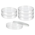 thumbnail image 1 of Uxcell 120mm Placas de Petri de Plástico con Tapas, Paquete de 6 Placas de Petri para Experimentos Científicos de Laboratorio, Transparentes, 1 of 4