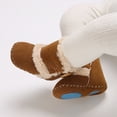 thumbnail image 6 of Baywell Newborn Baby Girls Warm Winter Boots Kids Outdoor Snow Boots Infant Toddler Soft Sole Winter Warm Crib Booties Shoes 0-18M, 6 of 9