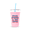 Blush Pink, variant on Patriotic Neoprene Iced Coffee Cup Cooler, Stars Stripes & Iced Coffee, USA Gift and Party Favor Drinkware Ideas, America Drink Accessory (Blush)