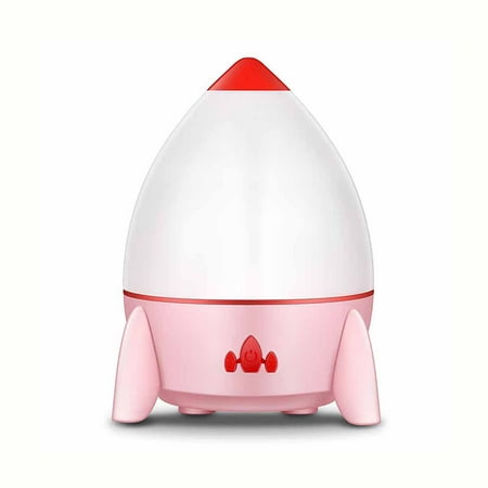 

Thinsont Rocket Projector Rotary Rechargeable USB Bluetooth 5.0 Colorful Adjustable Rocket Night Light With Six Light Panel Sets