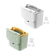 thumbnail image 5 of Cubo de basura para cocina Soledad 2 uds montado en la pared ligero 7L Gris 7L Amarillo, 5 of 7