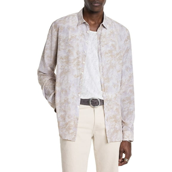 John Varvatos mens  Button Slim Fit Shirt, XXL