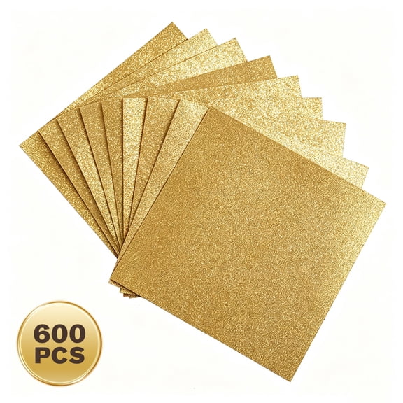 Aluminum Foil Chocolate Candy Wrappers, Homemade Caramel Candy Wrappers for Candy Making Supplies, 600 PCS