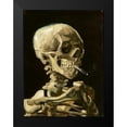 thumbnail image 2 of Van Gogh, Vincent 15x18 Black Modern Framed Museum Art Print Titled - Skull with Burning Cigarette, 2 of 5