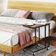thumbnail image 4 of Costway Mesita industrial para salón, mesita auxiliar en forma de C, mesa para ordenador para dormitorio, 4 of 7