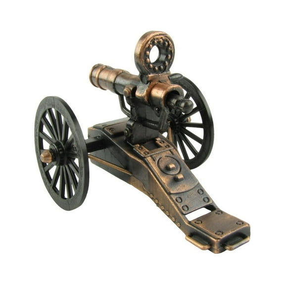 Civil War Era Hand Crank Gatling Gun Die Cast Miniature Replica Pencil Sharpener
