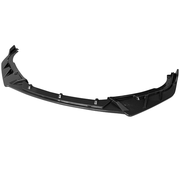 Ikon Motorsports Front Bumper Lip Compatible With 2021-2022 Honda Accord 10.5th Carbon Fiber Print IKON V3 Style Injection PP Front Lip Splitter Kit 3PCS