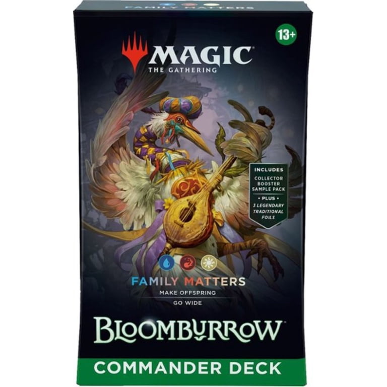 mtg bloomburrow commander decks spoilers Magic: The Gathering Deck Bundle PREPARE FOR A SPECIAL DELIVERYJovial troubadour Zinnia delivers the pain Bloomburrow MTG Spoilers | Fox