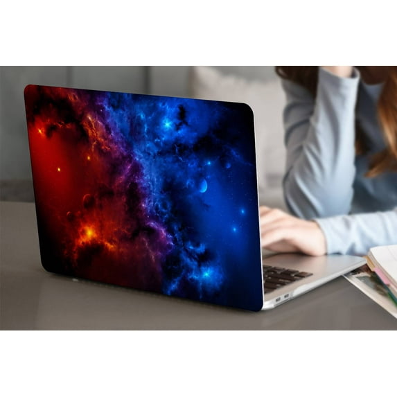 KSK KAISHEK Hard Shell Case Cover Only for 2022.0 Release MacBook Air 13.6 inchs m2 with Touch Bar Type C Model: A2681 Galaxy A 0303 + Black Keyboard Cover