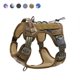 thumbnail image 2 of Arnés táctico para perros, chaleco de servicio militar de entrenamiento para trabajo de mascotas ajustable, arnés reflectante para perros pequeños, medianos y grandes, 2 of 5