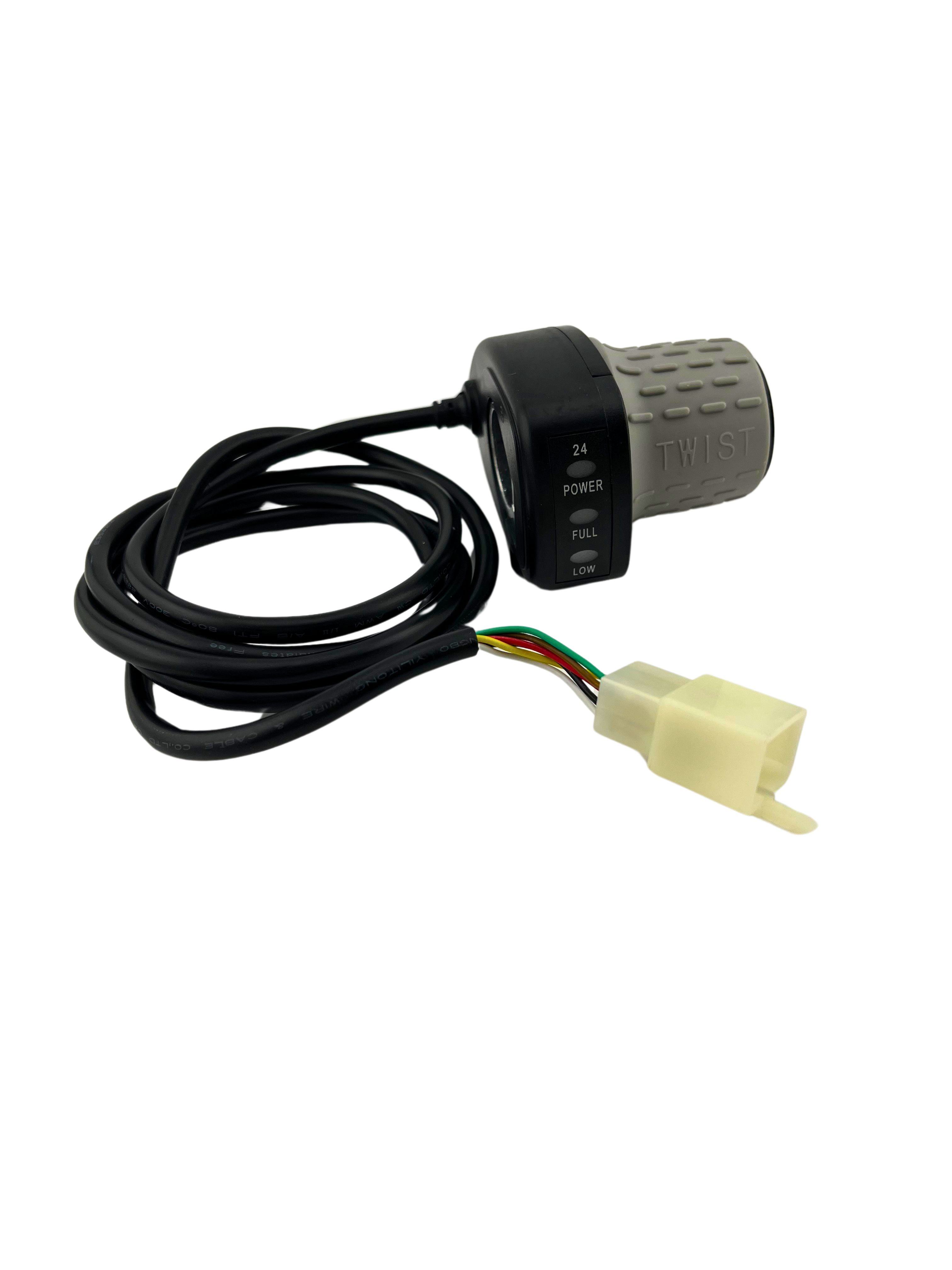 NEW Replacement Twist Grip Throttle For Razor MX350, MX400, Dirt Rocket, PR200 Scooters (4-Pin) 14 thumbnail image