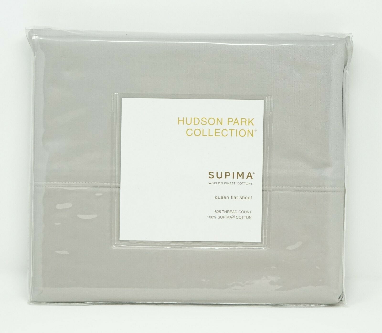 Hudson Park Collection 825TC Supima Cotton Pillowcase PAIR  STANDARD  Vapor Blue 