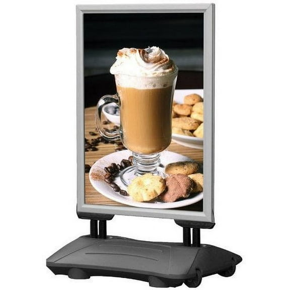 MT Displays WindPro Frame Water Base Sidewalk Sign