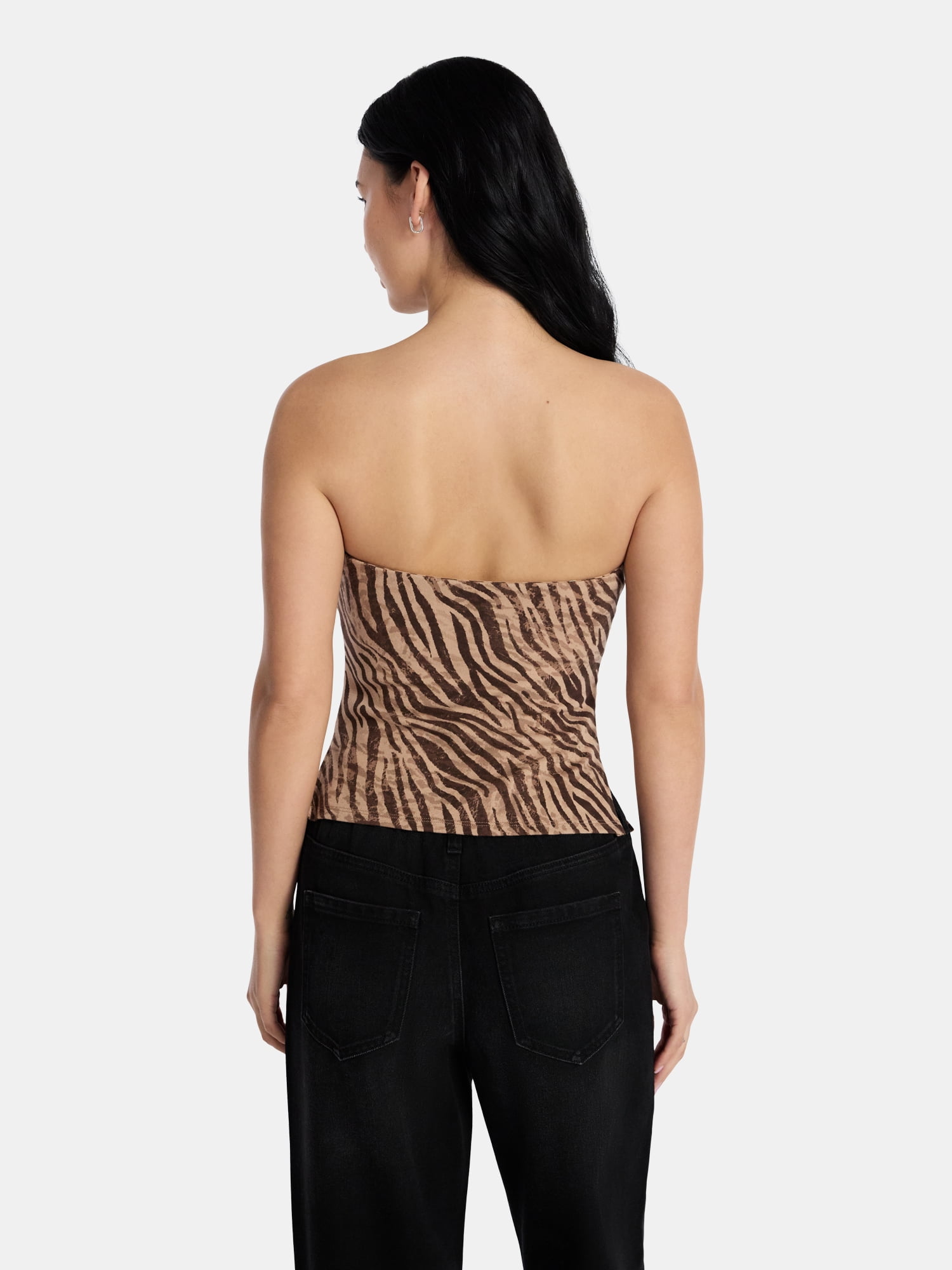 Madden NYC Slit Tube Top, Womens