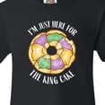 thumbnail image 4 of Inktastic I'm Just Here for the King Cake Youth T-Shirt, 4 of 5
