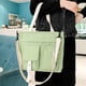 thumbnail image 5 of 5pcs/set Mujer Mochila Moda Casual Mochilas Escolares Lona para Vacaciones (Verde), 5 of 8