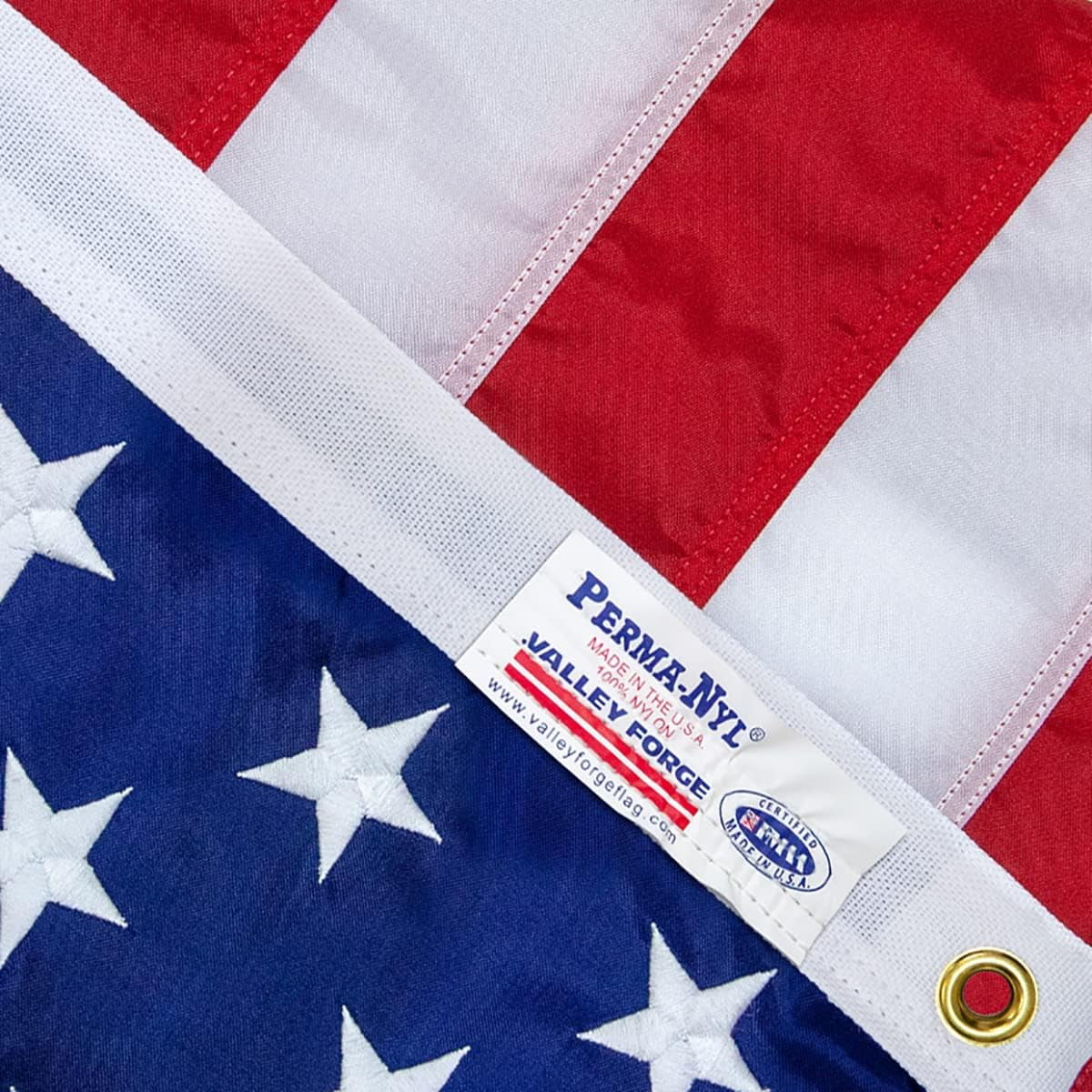 American Flag 4ft x 6ft Valley Forge Koralex II 2-Ply Sewn Polyester