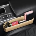thumbnail image 4 of Bolsillo de almacenamiento para hendidura de asiento de coche, accesorios para Toyota Corolla RAV4 CHR Avensis T22 T25 T27 Auris Prado LC 120 150 FJ Cruiser, 4 of 5