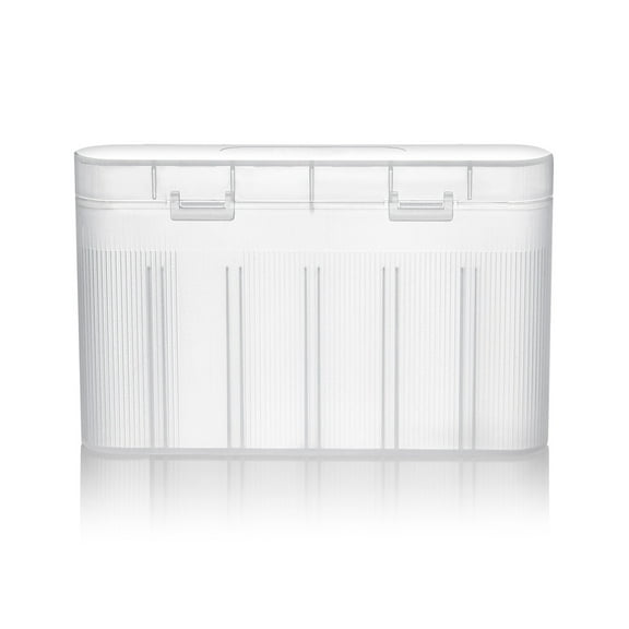 UNTERING Waterproof Battery Storage Box for 1pc or 6pcs AA 18650 Batteries Portable Battery Holder Case Protectors Organiser