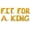 Gold, variant on Letter Balloons - FIT FOR A KING 16" Inch Alphabet Letters Foil Mylar Balloon Mardi Gras Party Banner (Green)