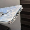thumbnail image 4 of Butterfly Silver Glitter Aesthetic TPU Case Compatible with iPhone Case (iPhone 13 Pro), 4 of 6