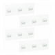 thumbnail image 4 of Ganchos adhesivos para estante de ducha, tiras adhesivas de ducha, ganchos de pared para montaje en estantes, 4 Uds., 4 of 4