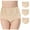 Beige Womens Briefs Multipack Clearance, variant on OSFVNOXV 3 Pack Hipster Underwear for Women Plus Size High Waisted Lace Trim Panties Breathable Moisture Wicking Over Bump Underpants ,M-6XL