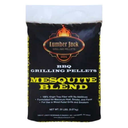 BBQ Pellets Online Mesquite Blend Grill Wood Pellets - 3 Pound