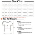 thumbnail image 3 of USSUMA Short Sleeve Women Tops Dressy Casual 4th of July Patriotic USA Flag 2022 Trendy T-Shirt Shirts Round Neck Stars Stripe Plus Size Tunics Top for Women Summer Blouse, 3 of 5