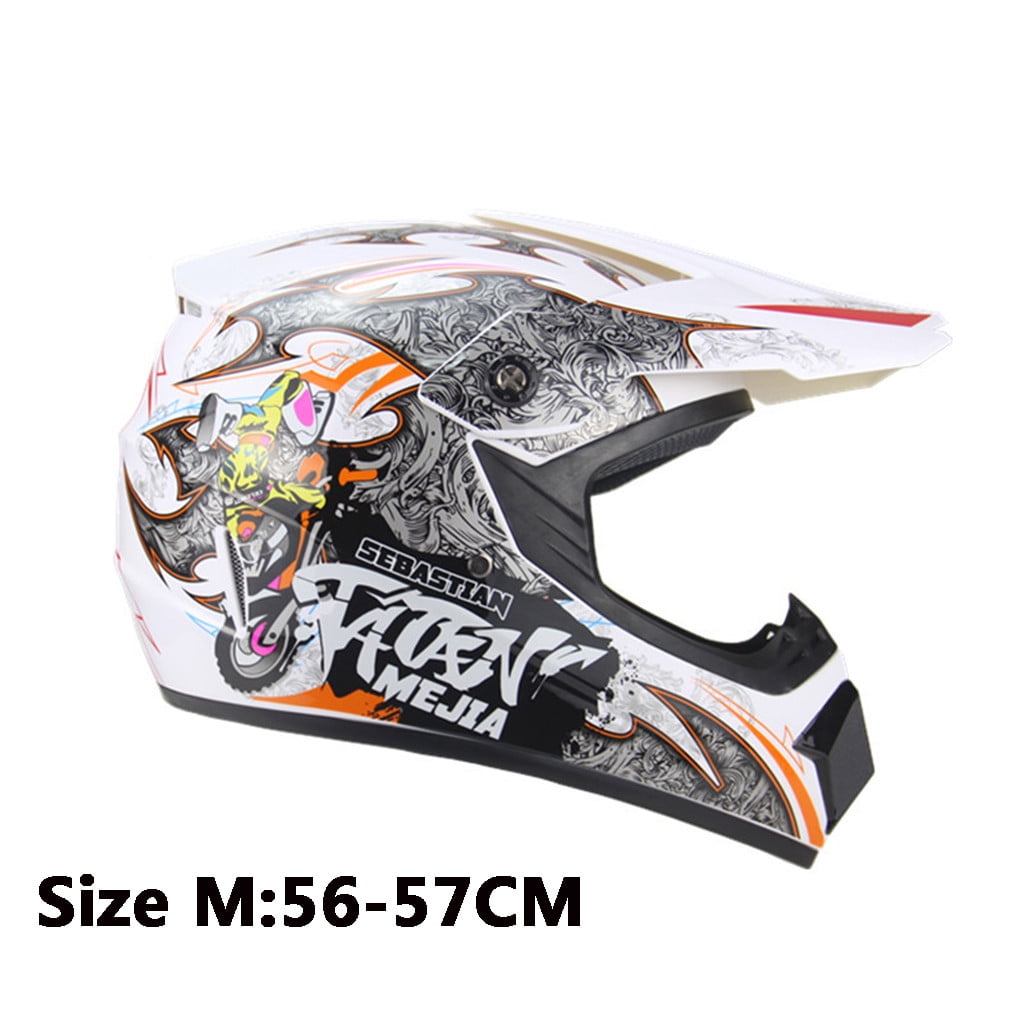 ABS Motobiker Helmet for Off-Road Mountain Biking - Lightweight, Deodorant-Lined Safety Gear for Adults