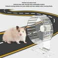 thumbnail image 4 of Silent Hamster Wheel, Durable Acrylic NonslipSuper Silent Hamster Exercise Wheels, QuietHamster Running Wheels For Gerbil Dwarf Syrian Hamster  Mice Small Pets, 4 of 8