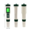 thumbnail image 4 of 10 in 1 Digital Water Tester Meter, PH/TDS/EC/Salinity/SG/ORP/Hydrogen-rich/Resistivity/Temp/Nutrient Solution, Water Tester Pen for Drinking Water Hydroponics Plant Fish Tank, Pool Salt Tester, 4 of 7