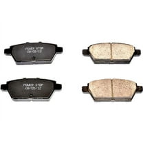 Rear Brake Pad Set - Compatible with 2006 - 2013 Mazda 6 2007 2008 2009 2010 2011 2012