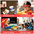 thumbnail image 3 of Hedbanz, Harry Potter Wizarding World 2022 Edition with New Cards Family Board Game Gift Toy Merchandise Books Movies Card Game House Headbands, for Adults & Kids Ages 6 and up, 3 of 8