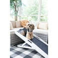 thumbnail image 2 of Carlson 39.5 in. Indoor Collapsible Adjustable Pet Ramp with Handles, Non-Slip Carpet, and Rubber Feet, White, 2 of 8