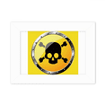 thumbnail image 1 of Logo Yellow Background Lethal Substance Photo Mount Frame Picture Art Painting Desktop 5x7 inch, 1 of 3
