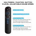 thumbnail image 4 of Tholdsy TV Control remoto por voz 2.4G Oficina inalámbrica Hotel Televisión PC Tablet Gamepad Mantenimiento Control de reemplazo Videojuegos y accesorios, 4 of 6
