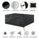 thumbnail image 4 of Elegante cerramiento para muebles de exterior, resistente al agua y a la intemperie, cubierta cuadrada grande, a prueba de polvo, tela Oxford 210D, resistente, resistente al viento, incluye bolsa de, 4 of 5