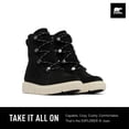 thumbnail image 2 of Botas Sorel Explorer lll Joan impermeables para mujer, color negro y tiza, 2 of 7
