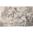 thumbnail image 3 of Alexander Runciman 14x11 Black Modern Framed Museum Art Print Titled - Perseus and Medusa (1774), 3 of 5