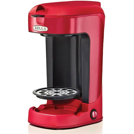 Bella Single Brew One Scoop One Cup Coffee Maker Red 