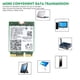 thumbnail image 5 of Módulo Wifi Módulo Inalámbrico De Doble Frecuencia Transmisión De Alta Velocidad Tarjeta De Red Inalámbrica Compatible Con Bluetooth Para Oficina En Casa Para Windows 10 64 Bits Guardurnaity EL011854-00, 5 of 6