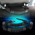 thumbnail image 4 of Lot de 2 poignées de maintien pour appui-tête arrière de voiture avec trou pour Jeep Wrangler 1995-2017, noir, 4 of 4