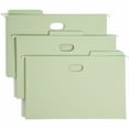 thumbnail image 2 of Smead Hanging Pockets Heavy Duty 3-1/2" Exp. Legal 9/BX Moss 64322, 2 of 5